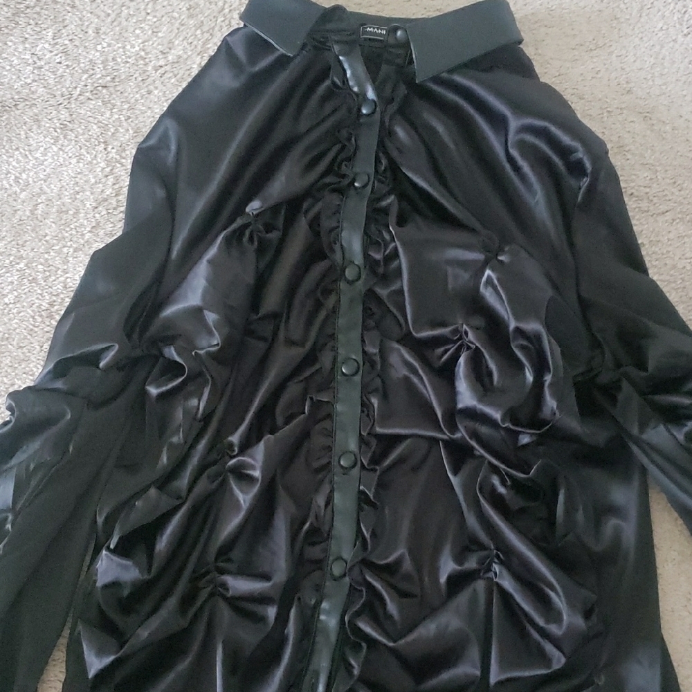 BRAND NEW, RARE Maniere De Voir Button Shirt-Dress